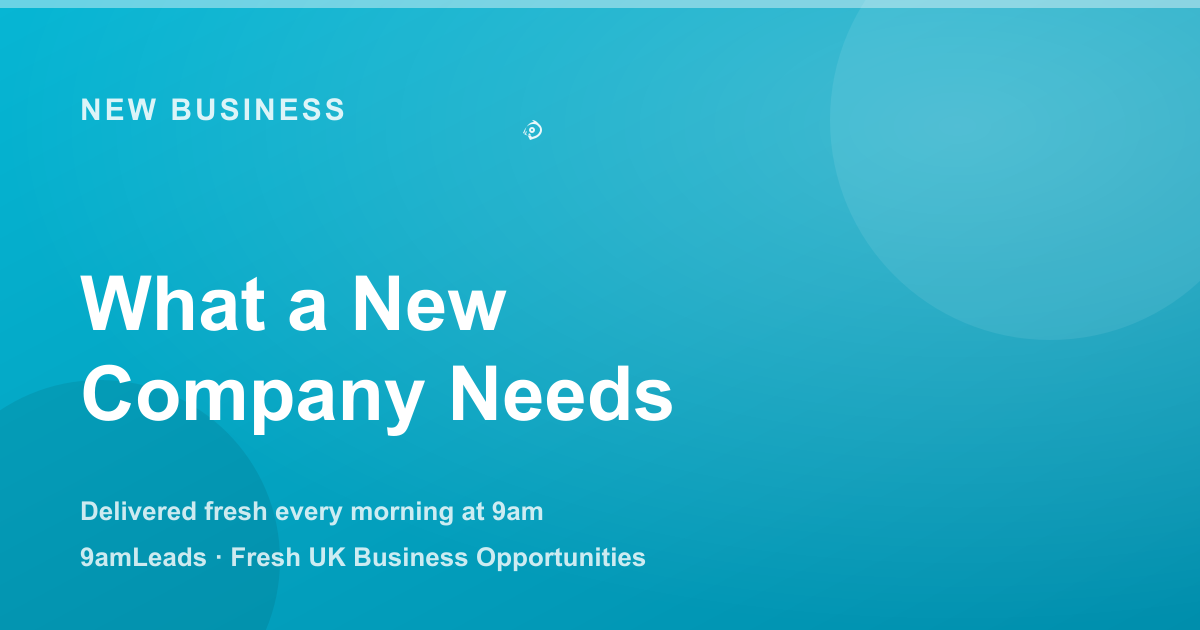 What New Companies Buy in Their First Month: The B2B Supplier Opportunity
